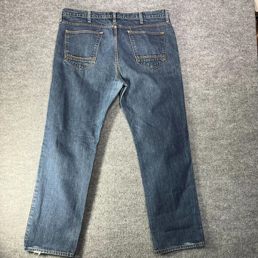 Arizona Jean Co. Slim Straight Jeans Men Blue Denim Cotton Zip Fly Y2K - 41X31.5